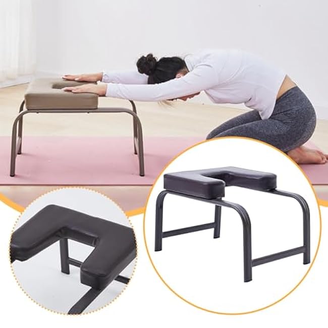 Yoga Headstand Bench, Headstand Frame Stand, Yoga Chair Inversion Chair for Home Gym Equipment,