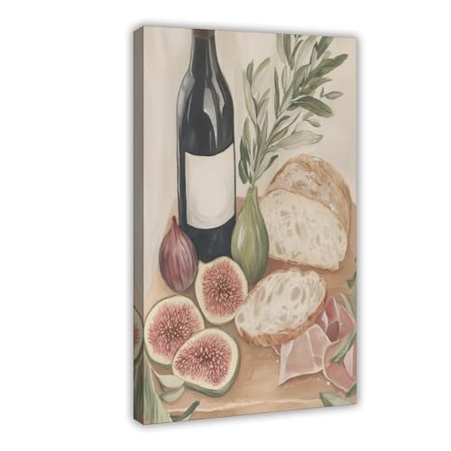 Toile nature morte méditerranéenne rustique pour créer une ambiance chaleureuse de bastide