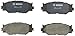 BOSCH BP1178 QuietCast Premium Semi-Metallic Disc Brake Pad Set - Compatible With Select Lexus IS250; FRONT