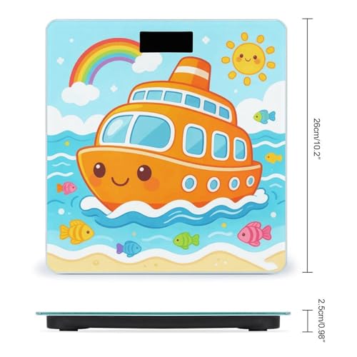 Báscula digital Orange Cruise para baño hasta 180 kg miniatura 2