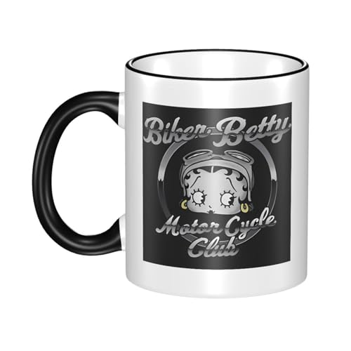 マグカップ ベティちゃん ベティブープ かわいい アニメ コーヒーカップ 陶器マグ 耐熱 耐冷 大容量 330ml セラミック カップ 電子レンジ対応 コップ ファッション 人気 ギフト