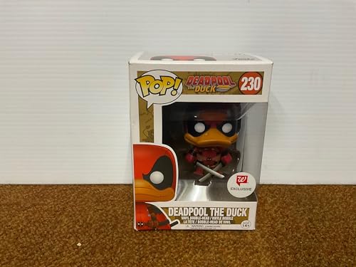FunKo 14561 – Marvel - Colección Pop Vinyl, Figura 230 - Deadpool The Duck, 9 cm