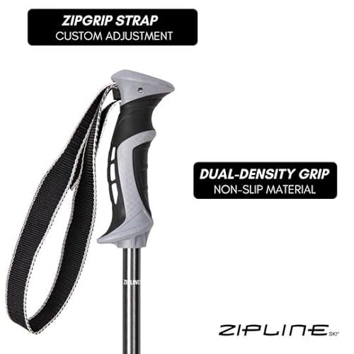 image for Zipline Ski Zipline Lollipop 14.0 Graphite Carbon Composite Ski Poles 