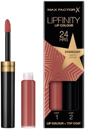 Max Factor Lipfinity Lip Colour 2 Step Rising Stars Collection 82 Stardust
