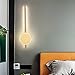Modern LED Linear Wall Sconce - Geometric Wall Wash Lights for Living Room, Bedroom, and Hallway - 3000K Warm White Wall Lighting Fixture