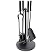 Produktbild Fire Vida Warwick Kaminbesteck-Set, traditionell, Metall, schwarz, 5-teilig