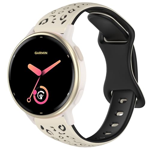 Laband (���o���h) 20mm �X�����V���R���r���v�o���h Garmin Vivoactive 6/5/3/3 Music/Forerunner 165/55/645/245�ɑΉ� ���^�\�t�g�i���[�X�|�[�c�����p���X�g�o���h�X�g���b�v Venu/Ve