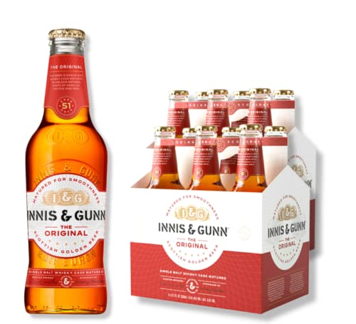 12 x Innis & Gun Whisky Cask Bier - Das Original aus Schottland - Scottish Golden Beer