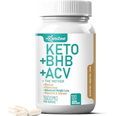 KetoZest Keto ACV BHB Capsules Cover