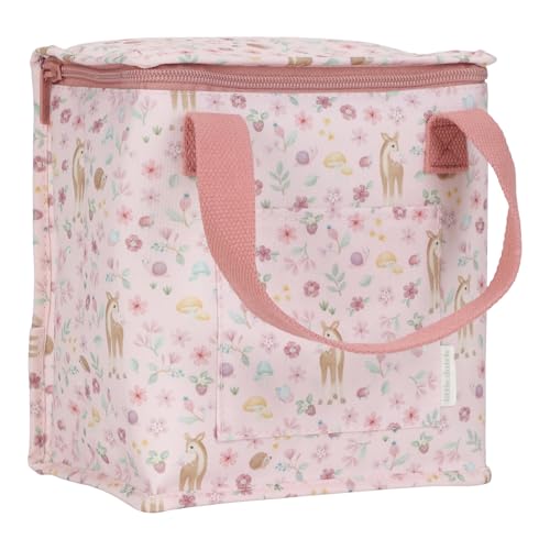 Little Dutch 4912 Fairy Garden - Bolsa isotérmica (21,5 x 20 x 12 cm), color rosa