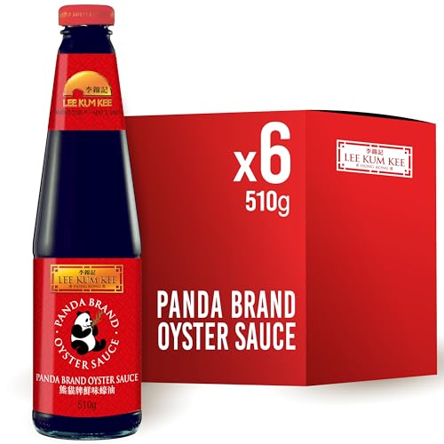 Lee Kum Kee Panda Brand Oyster Flavoured Sauce 510 g (Pack of 6)