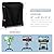 Outdoor TV Cover 50 Inch Weatherproof,With Zipper 600 Heavy-Duty Waterproof Dustproof Outdoor TV Stand Covers For Mobile TV Carts With Floor Stand Base (For 45-50 Inch Mobile TV Cart)