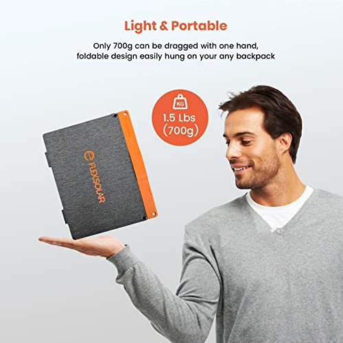 20W Portable Solar Charger For Camping,Ip67 Waterproof Portable Solar Panel With Usb-A Qc3.0 And Usb-C Output Compatible With Smart Phones,Ipad,Power Bank For Outdoor Camping Survival #TOP6