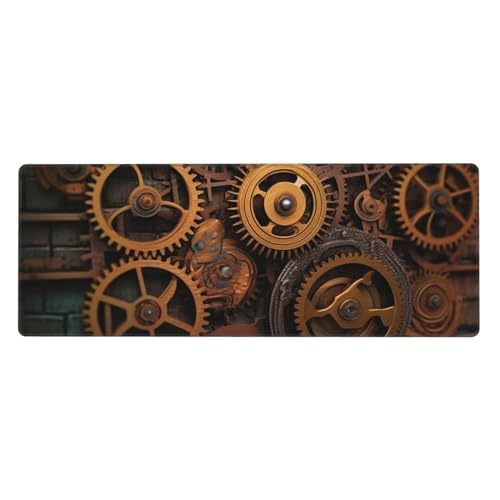 Tapis de souris grand format 80x30 cm pour clavier ordinateur portable gaming