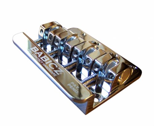 Babicz 4-String Bass Bridge Chrome, Original Series (Fch4Chp) #TOP1
