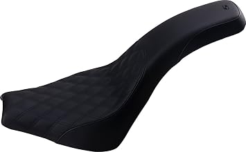 Saddlemen Front Lattice Stitch/Rear Smooth Profiler Seat 818-30-149, black