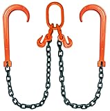 VULCAN Alloy Towing Chain Bridle - Grade 80-36 Inch - PROSeries - 12,000 Pound Safe Working Load