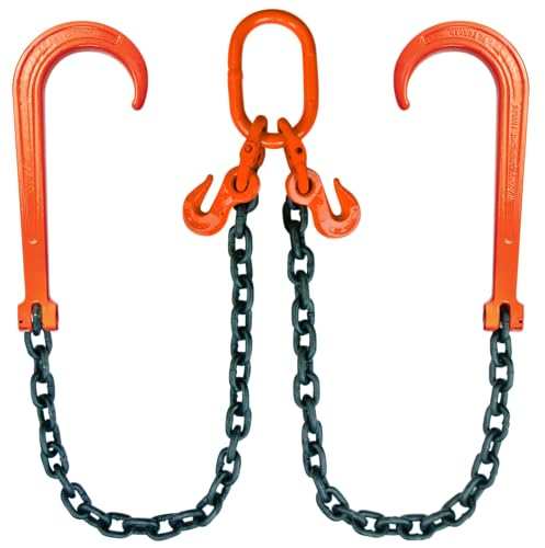 VULCAN Alloy Towing Chain Bridle - Grade 80-36 Inch - PROSeries - 12,000 Pound Safe Working Load