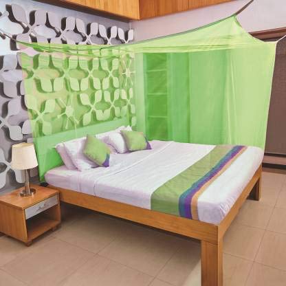 8x8 FT Peach Mosquito NET for Double Bed Heera Net Specail Quality Material - Mosquito net King Size Bed-picture-11