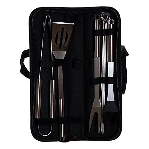 Valigetta Barbecue della marca DKD Home Decor Poliestere Acciaio Inox Nylon (10 Pezzi) (Riferimento: S3012923)