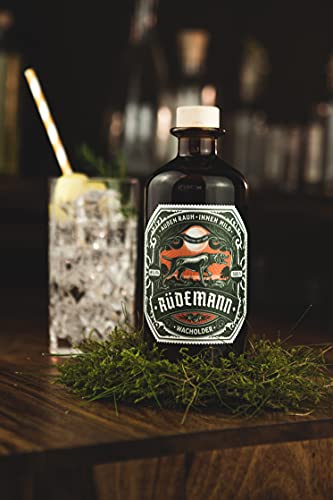 Rüdemann Gin Set | Wacholder der Urvater des Gin 500 ml + 4 x Oh Deer Botanical Tonic à 200 ml | Deutsches Produkt nach… – Bild 8