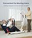 VOCIC Upgrade Foldable Electric Patient Lift, Medical Body Transfer Lift with Sling, Lift Chair Lift Assist for Elderly, Lift Elderly from Floor, Easy Disassemble, 440LBS Weight Capacity, AY02