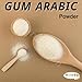 2 Pack Elnasr Instant Gum Powder Pure Natural Arabic Hashab Premium Acacia Arab Dried Non Gmo No Additives Kosher Halal (2 Pack = 10.5 oz / 300 gm) صمغ عربى حلال