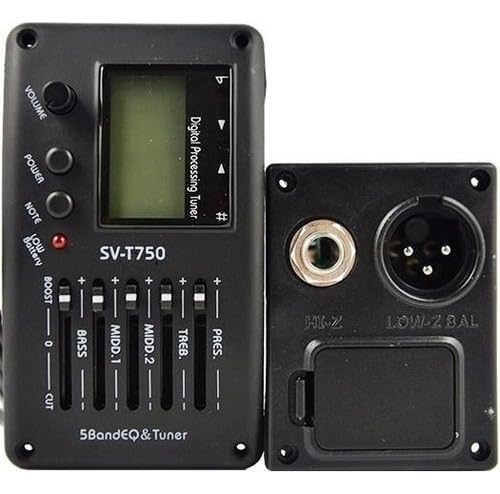 Captador Sv T750 com afinador digital