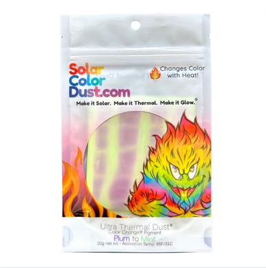 Ultra Thermal Dust® 86ºF - Plum to Mint - Color Change Effect