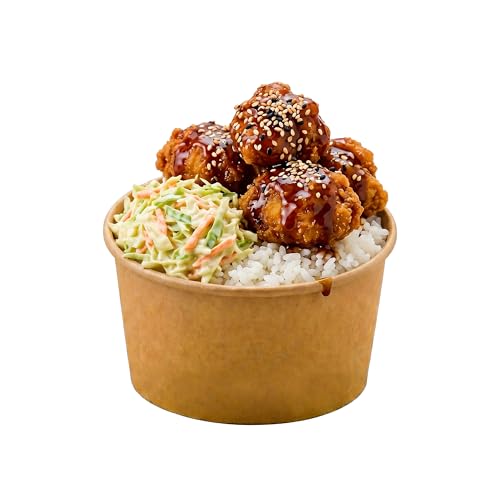 Image of Coppetta 12-Ounce Dessert Cups, 200 Disposable Ice Cream Cups - Lids Sold Separately, Sturdy, Kraft Paper Frozen Yogurt Bowls, For Hot And Cold Foods, Perfect For Gelato Or Mousse - Restaurantware