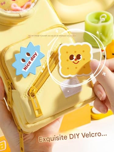 Image of Three Layer School Bag-Shaped Pencil Pouch, Large-Capacity Pencil Pouch with Zipper, Multipurpose Pen & Pencil Case for School Supplies for Boys & Girls (Pack of 1) (Kitten)