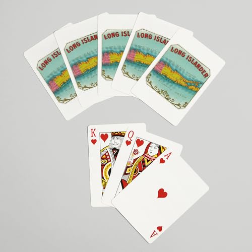 Long Islander Baraja de 52 Cartas Poker miniatura 7
