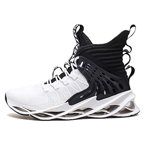 Image of Hello MrLin Men's Running Shoes Non Slip Athletic Tennis Walking Blade Type Sneakers Hip Hop