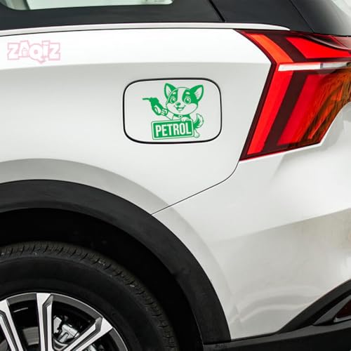 Image of Bright Petrol Sticker for Car Fuel Cap (Green)