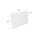 Signature Sleep Ultra Steel Bunkie Board, Premium Metal Frame Design with Cover, White, Full Size