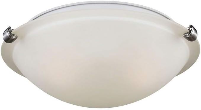 Seagull 7543502-962 Two Light Ceiling Flush Mount,White