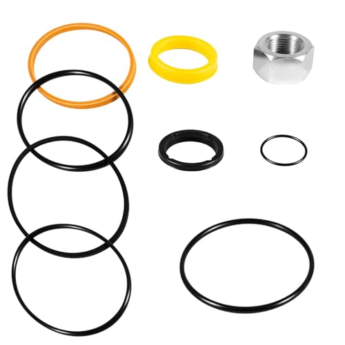Image of 7104122 7104437 7135551 Tilt Hydraulic Cylinder Seal Kit for Bobcat Skid Steer Loader 630 631 632 641 642 642B 643 645 653 730 731 732 741 742 742B 743 843 909