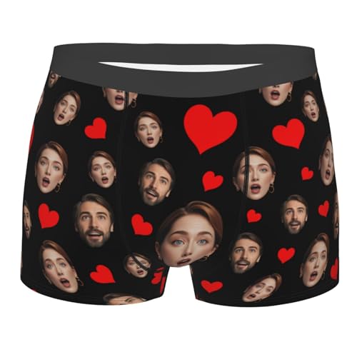 Personalized Boxers Custom Boxers For Men Boyfriend Husband With Face Funny Boxer Briefs Funny Gifts