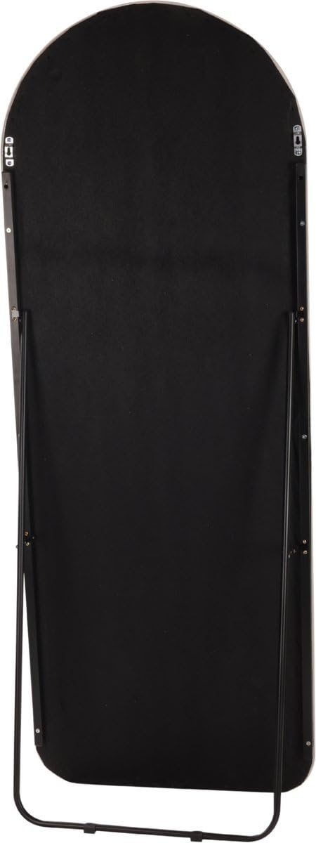 SensaHome Gestoffeerde Staande Spiegel Shaped Passpiegel Suede Velvet 60x160 Wit kopen? Vergelijk bij