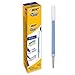 BIC Ecriture Gel-ocity Illusion Recharges Stylo Gel Effaçable Pointe Moyenne (0,7 mm) - Encre Bleue, Boîte de 12