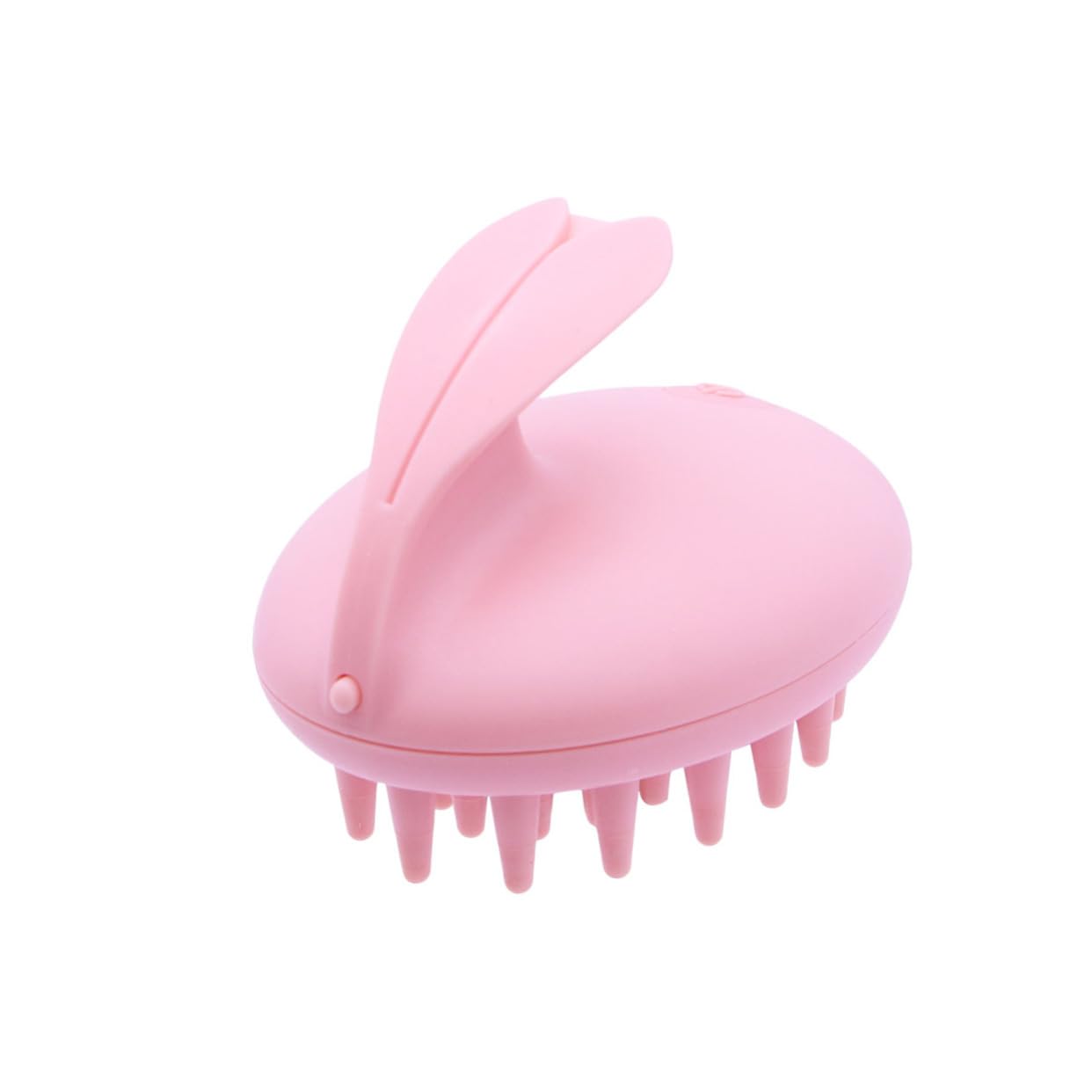 Beaupretty 3piezas Cepillo De Masaje Escalpado Eléctrico Con Función De Vibración Para Cuidado Del Cabelludo Limpieza y Exfoliación De Cabello Rosa