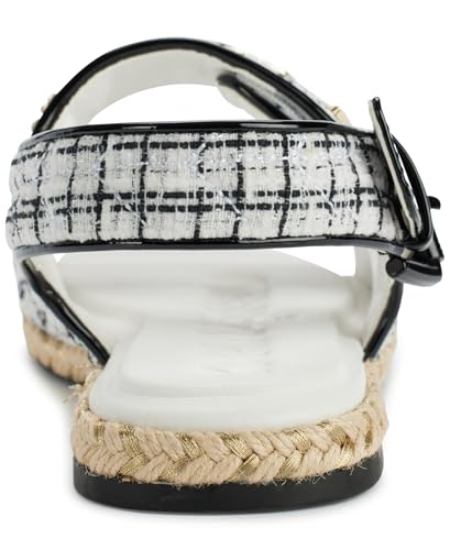 Image of KARL LAGERFELD Women's Charlay Double Strap Sandal With Pin Embellishments