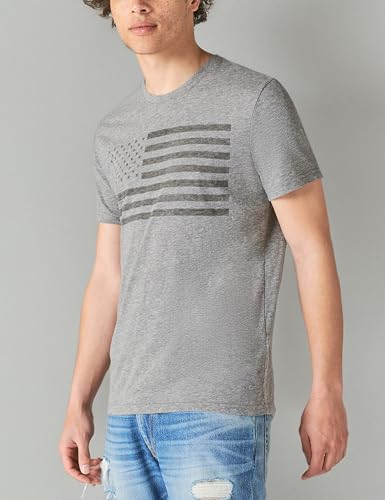 Image of Lucky Brand USA Flag Graphic Tee