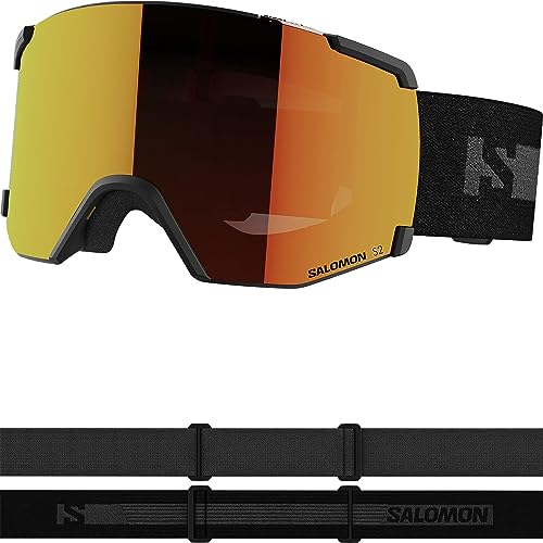 Salomon S/view Unisex Goggles Ski Snowboarding, Extended field of vision, Visual acuity & glare reduction