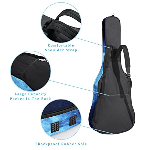 Sac à dos pour guitare avec symbole de note de musique et étui épais pour guitare acoustique, électrique, basse, avec… - Les Beatles, Paul McCartney, John Lennon, RIngo Starr, George Harrison Sac à dos pour guitare avec symbole de note de musique et étui épais pour guitare acoustique, électrique, basse, avec… – Image 4
