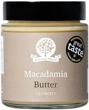 Nutural World - Crunchy Macadamia Nut Butter (170g)