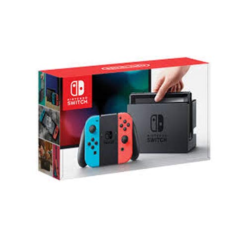 Nintendo Switch With Neon Blue And Neon Red Joy Con | Desertcart INDIA