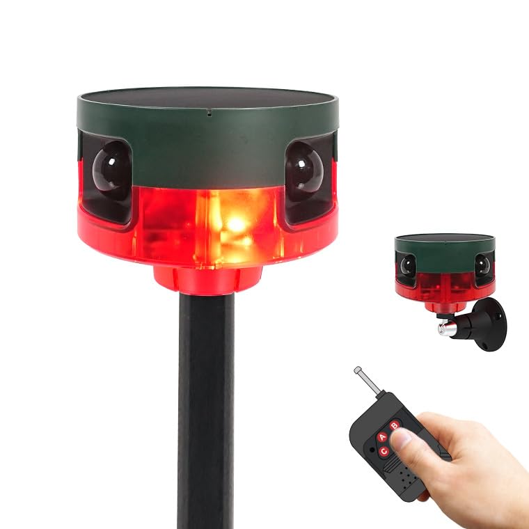 Amazon.co.jp: 電光ホーム 動物撃退器 防犯 警報器 アラーム 録音 機能