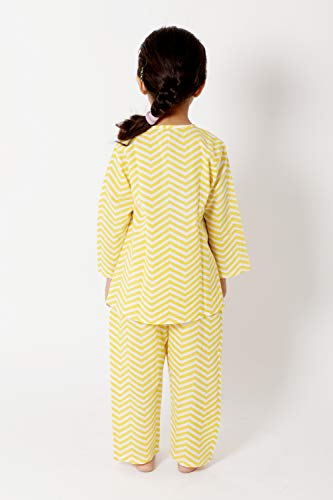 Image of Cotton Night Suit for Boys & Girls | Pajama Sets | Baby Top & Pant | Kids Dress | Printed Night Dress | Sleepwear Suit | P-3