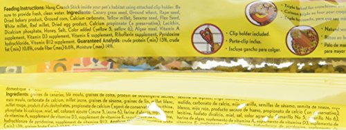 Vitakraft Triple Baked Crunch Sticks With Egg And Honey Canary Treat (3 Packs / 2 Treats Per Pack) #TOP22